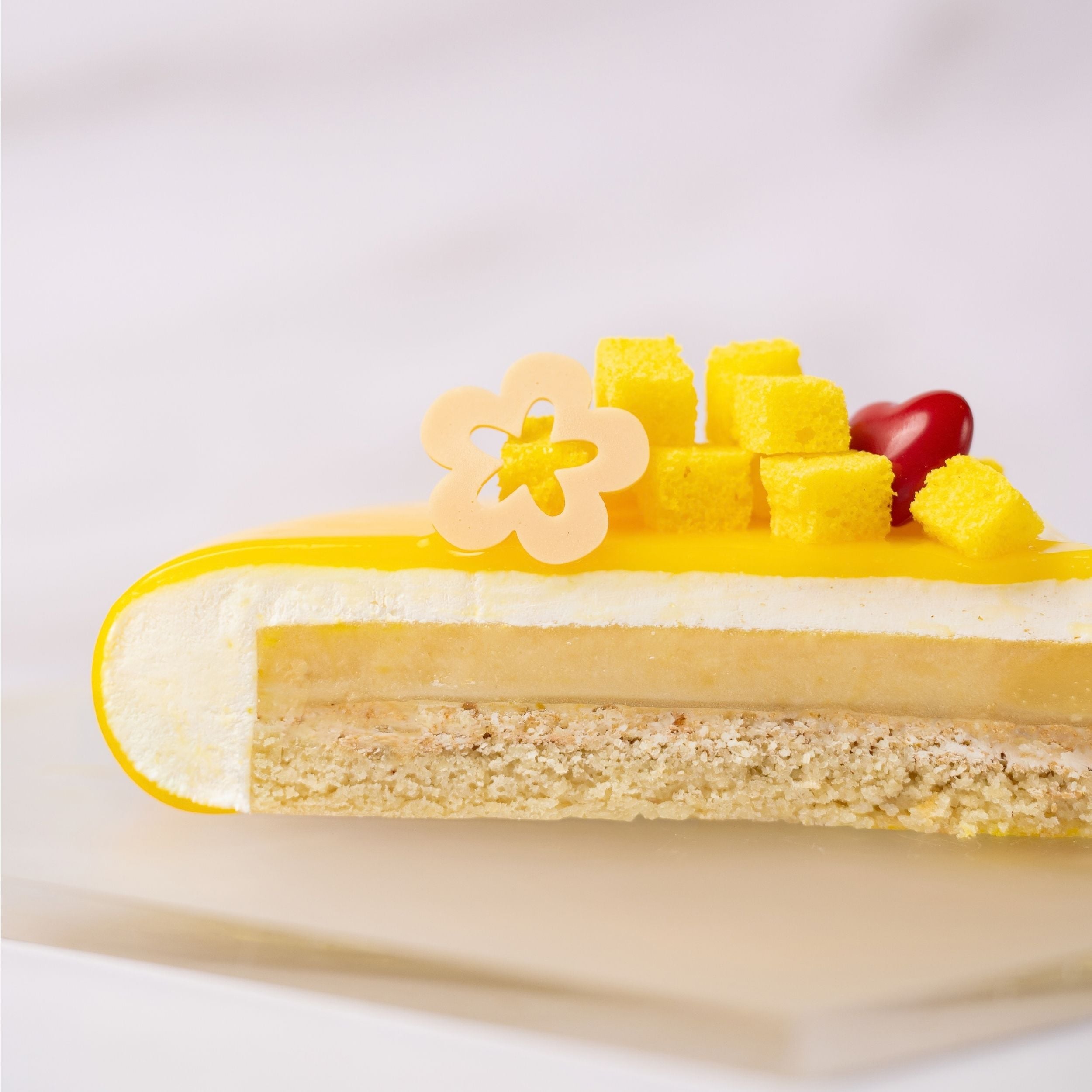 Interno dellaTorta Mimosa